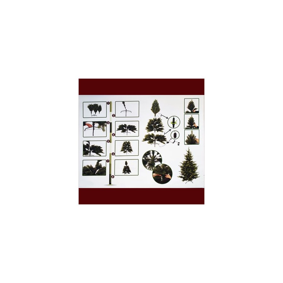 JULETR 400 LED 240 CM